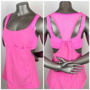 Lululemon | Pow Pink Light Run For Your Money Tank